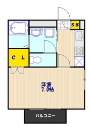 アムール２ＴＡＫＡＳＨＩＮの物件間取画像